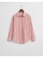 Kadın Pembe Relaxed Fit Klasik Yaka Çizgili Gömlek 4300550.659 4