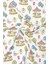 2 Katlı Müslin Örtü Atlıkarınca Desenli 80X90 cm - %100 Pamuk - Bebek Müslin Örtü 2