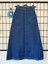 Kadın Denim Pamuklu Mavi Çan Etek 5
