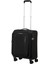 Siyah Cloudrider 4 Tekerlekli Kabin Boy Valiz 55 cm 8