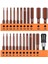 Onaltılık Bit Seti 23 Parçalı Altı Tuş Matkap Bit Seti Metrik ve Sae S2 Steel 1/4inch Hex-Shank 2 3 Inç Uzunluğunda (Yurt Dışından) 1
