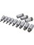 12PCS 1/2 Inç Darbesi Altı Bit Soket Seti H5 H6 H7 H8 H10 H12 H14 H16 H17 H18 H19 H22 Hex Keyi Soketleri Set (Yurt Dışından) 5