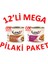 6x2 Mega Pilaki Paket - 6 x Barbunya Pilaki, 6 x Fasulye Pilaki - 12X190GR 1