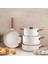 Ceramoni Seramik Tencere Seti 7 Parça-Krem 1