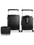 Bold Pc Policarbon 2'li Valiz Seti (Kabin ve Makyaj) Siyah 3