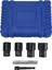 Lug Somun Çıkartma Aracı 6 Parçalı Kabalık Somun Çıkarıcı Seti 1/2 Inç Kilitleme Kabuğu Somun Çıkma Aracı (Yurt Dışından) 2