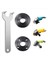 2x Öğütücü Flanş Açısı Anahtarı Anahtarı Dewalt Makita Için Metal Kilit Somun 193465-4 Bosch Siyah ve Decker Ryobi 4 5 Inç (Yurt Dışından) 4