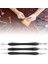Oyma Baskı Aracı Deri Zanaat Kaşığı Stylus Set Seti Esnaf Hobileri Için Sabit Zanaat Koleksiyonu (Yurt Dışından) 3