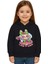 Unisex Baskılı Çocuk Swaetshirt Labubu Baskılı Kapüşonlu 3 Iplik Şardonlu 2