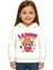 Unisex Baskılı Çocuk Swaetshirt Labubu Baskılı Kapüşonlu 3 Iplik Şardonlu 2