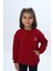 Kız Çocuk Mini Kalp Baskılı Sweatshirt 1