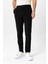 Siyah Smart Fit Beli Lastikli Yan Cep Casual Pantolon 2