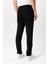 Siyah Smart Fit Beli Lastikli Yan Cep Casual Pantolon 6