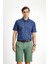 Slim Fit Dar Kesim Pamuklu Baskılı Polo Yaka Tişört 1