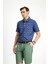 Slim Fit Dar Kesim Pamuklu Baskılı Polo Yaka Tişört 3
