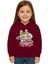 Unisex Baskılı Çocuk Swaetshirt Labubu Baskılı Kapüşonlu 3 Iplik Şardonlu 2