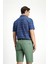Slim Fit Dar Kesim Pamuklu Baskılı Polo Yaka Tişört 5