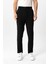 Siyah Slim Fit Casual Pantolon 2