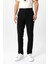 Siyah Slim Fit Casual Pantolon 3