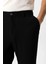 Siyah Slim Fit Casual Pantolon 4