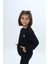 Kız Çocuk Mini Kalp Baskılı Sweatshirt 3