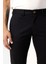 Siyah Slim Fit Pamuklu Yan Cep Chino Pantolon 4