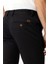 Siyah Slim Fit Pamuklu Yan Cep Chino Pantolon 5