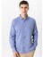 Lacivert Regular Fit %100 Pamuk Oxford Gömlek 1