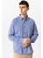 Lacivert Regular Fit %100 Pamuk Oxford Gömlek 2