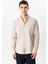 Taş Slim Fit Armürlü %100 Pamuk Gömlek 1
