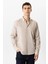 Taş Slim Fit Armürlü %100 Pamuk Gömlek 2