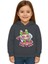 Unisex Baskılı Çocuk Swaetshirt Labubu Baskılı Kapüşonlu 3 Iplik Şardonlu 2