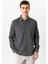 Koyu Gri Slim Fit Gömlek 1