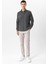 Koyu Gri Slim Fit Gömlek 6