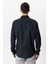 Siyah Slim Fit %100 Pamuk Gömlek 5