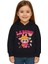 Unisex Baskılı Çocuk Swaetshirt Labubu Baskılı Kapüşonlu 3 Iplik Şardonlu 2