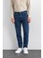 Koyu Lacivert Denim Pantolon 3