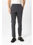 Koyu Gri Slim Fit Casual Pantolon 2