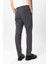 Koyu Gri Slim Fit Casual Pantolon 6