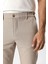 Bej Regular Fit Beli Lastikli Yan Cep Casual Pantolon 3