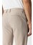 Bej Regular Fit Beli Lastikli Yan Cep Casual Pantolon 4