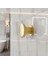 Alex Askılık Askı Gold Altın Duvar Vidalı Çanta Elbise Asma Portmanto Vestiyer Banyo Mutfak Askısı 3
