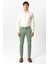 Yeşil Slim Fit Pamuklu Yan Cep Chino Pantolon 1