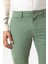 Yeşil Slim Fit Pamuklu Yan Cep Chino Pantolon 3