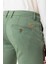 Yeşil Slim Fit Pamuklu Yan Cep Chino Pantolon 4