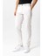 Gri Slim Fit Pamuklu Yan Cep Chino Pantolon 3