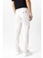 Gri Slim Fit Pamuklu Yan Cep Chino Pantolon 6