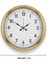 Klasik Duvar Saati Gold Metal | 40 cm | Butik Saati 1