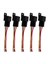 5pcs 12V/30A Bakır Otomotiv Deniz Rölesi ve 5 Tel Kablo Demeti Soketi (Yurt Dışından) 1