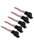 5pcs 12V/30A Bakır Otomotiv Deniz Rölesi ve 5 Tel Kablo Demeti Soketi (Yurt Dışından) 3